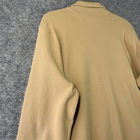 Lauren Ralph Lauren Tan Lagenlook Cotton Lightweight Knit Womens Blazer Size 3X - Picture 15 of 16